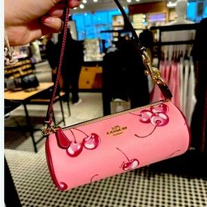 Coach bag with tag